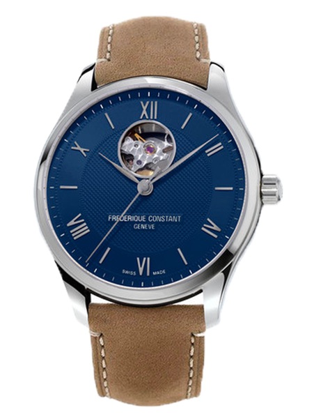 frederique constant blue elegant watch